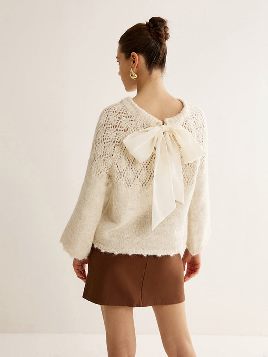 Two-Way Crocodile Spring Sweater