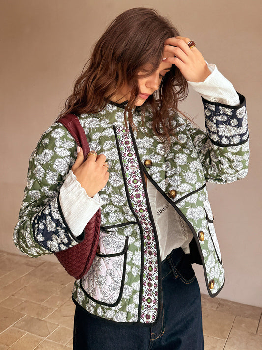 Boheme Cebire Pocketlı Kış Mantosu