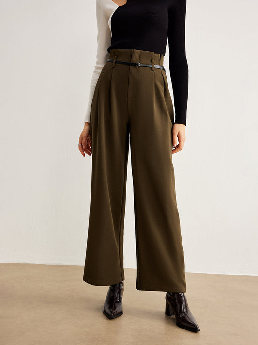 Slim-Belt Kloş Pantolon