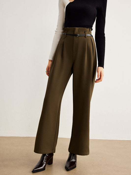 Slim-Belt Kloş Pantolon