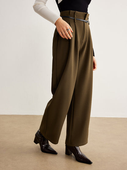 Slim-Belt Kloş Pantolon
