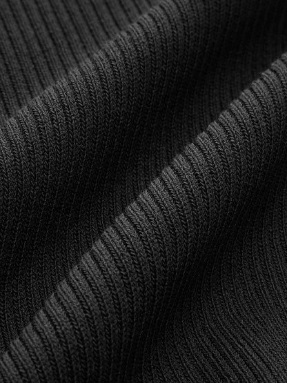 Renk Bloklu Kemerli Süveter