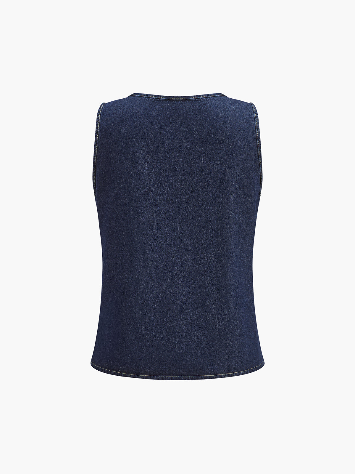 Denim Bağlama Ön Şort Seti