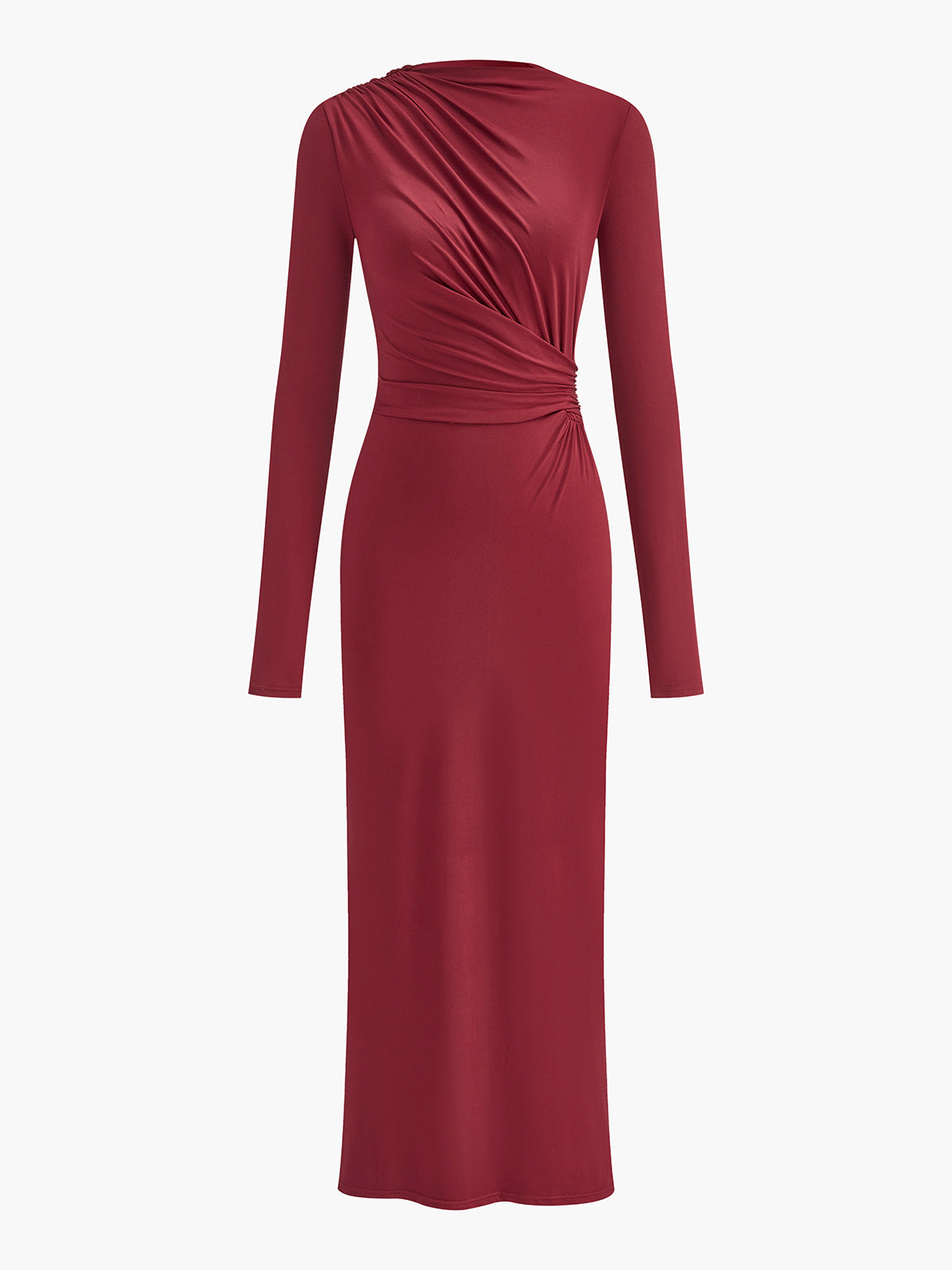 Kruvaze Jarse Dar Elbise