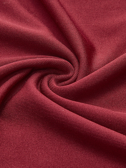 Kruvaze Jarse Dar Elbise