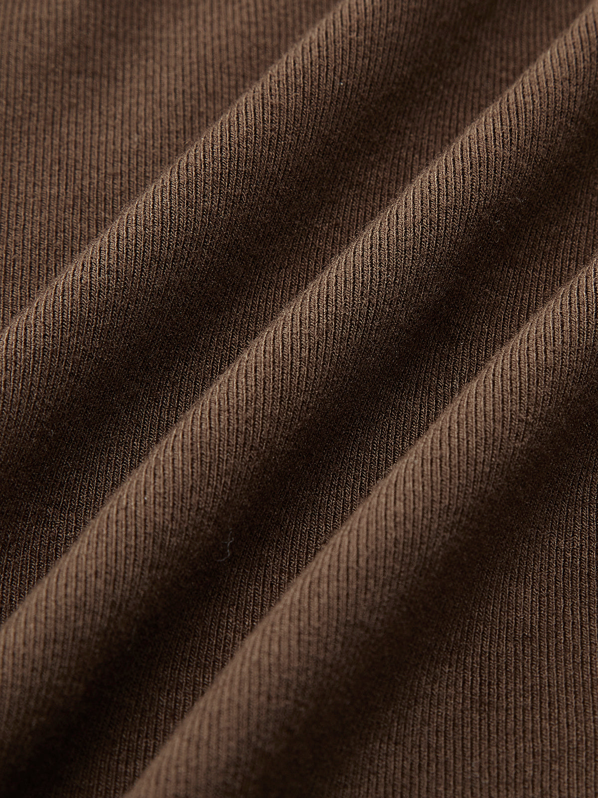 Düzensiz Metal Yüzük Slit Fırfırlı Elbise