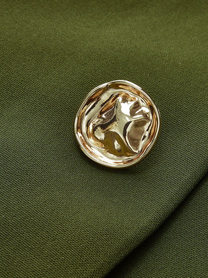 Retro Orta Bel Kloş Mini Etek