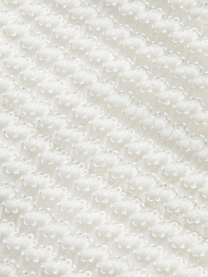 Ruffled Askı Düğmeli Smoklu Bluz
