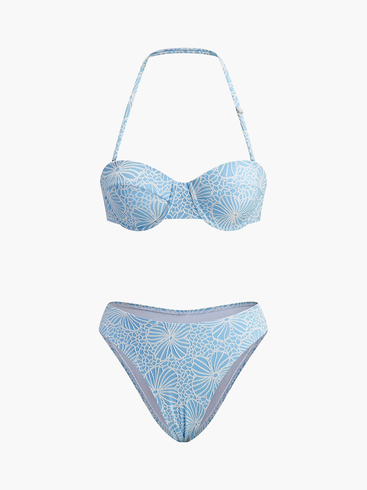 Çıkarılabilir Askılı Dantel Bikini Seti