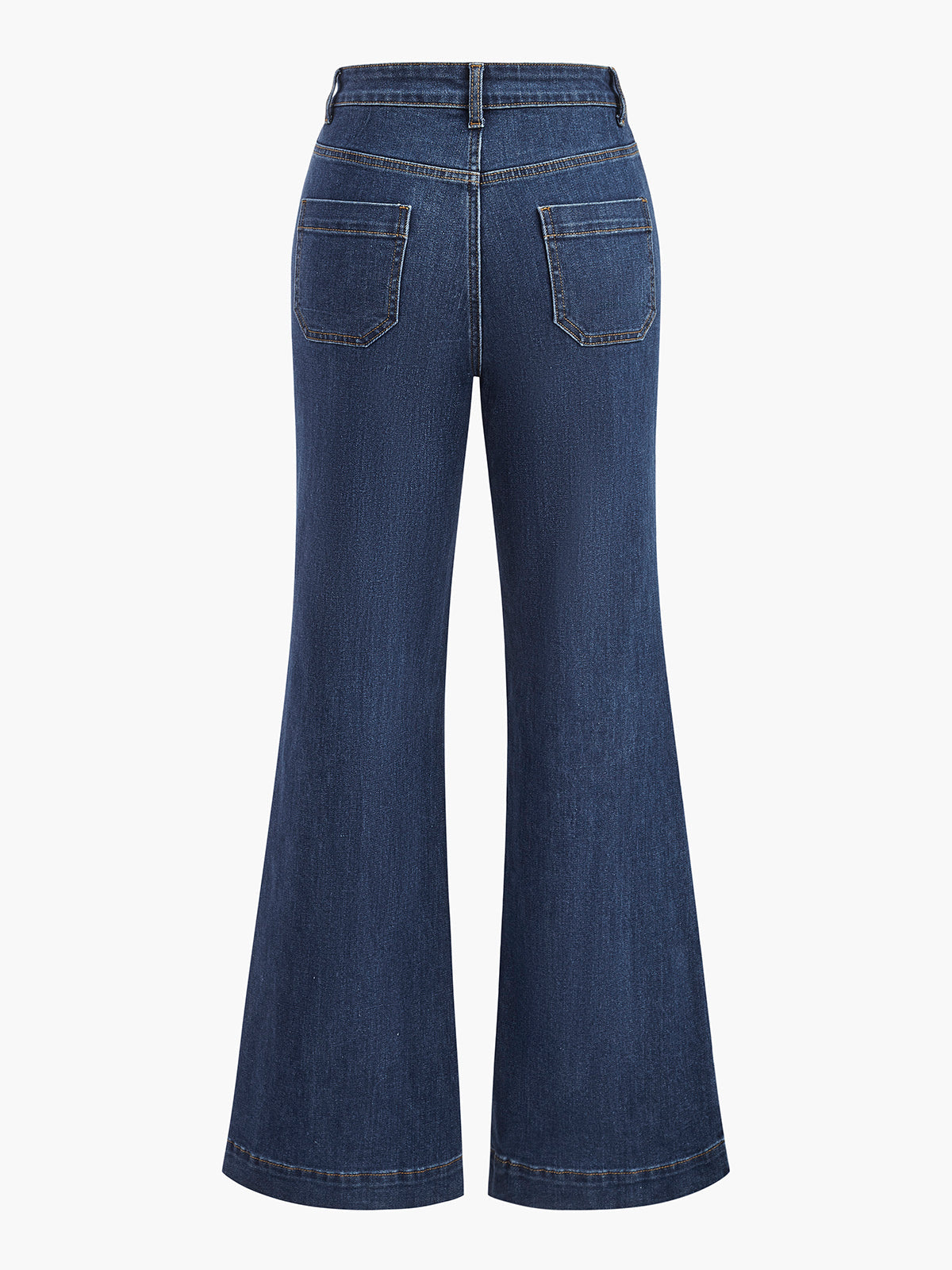 Yüksek Bel Açık Paça Jean