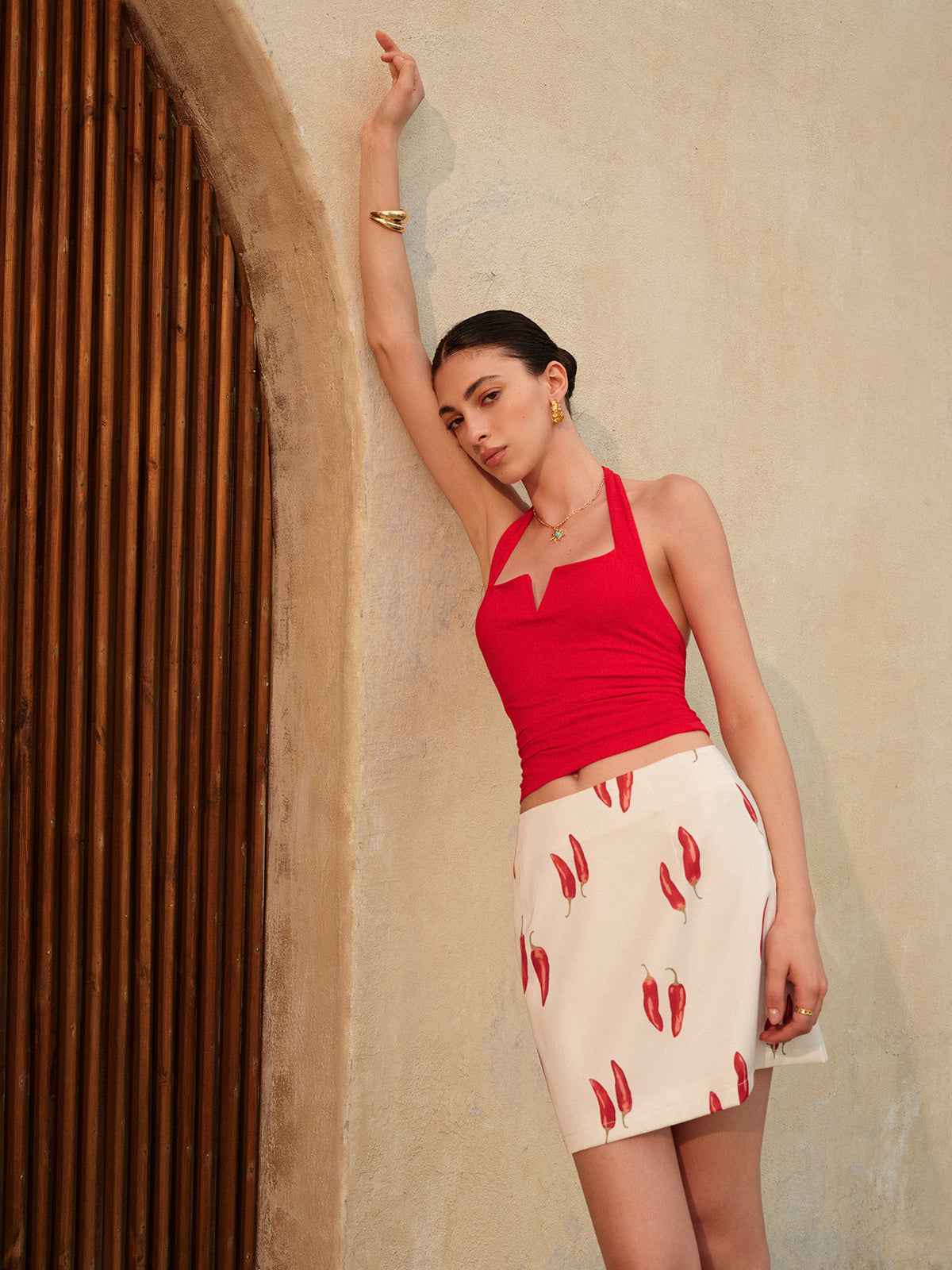 Sırt Açık Halter Üst