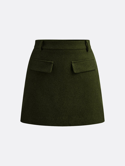 Chic Mini Skirt Without Corset Strap
