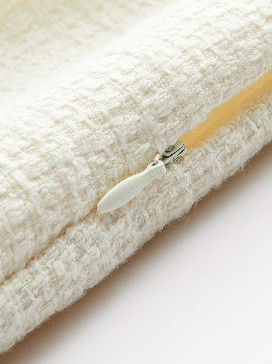 Minimalist A-Line Fermuarlı Mini Etek