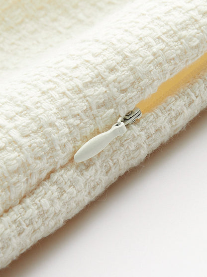 Minimalist A-Line Fermuarlı Mini Etek