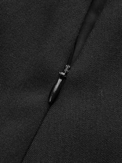 Beltsiz Fırfırlı Mini Etek