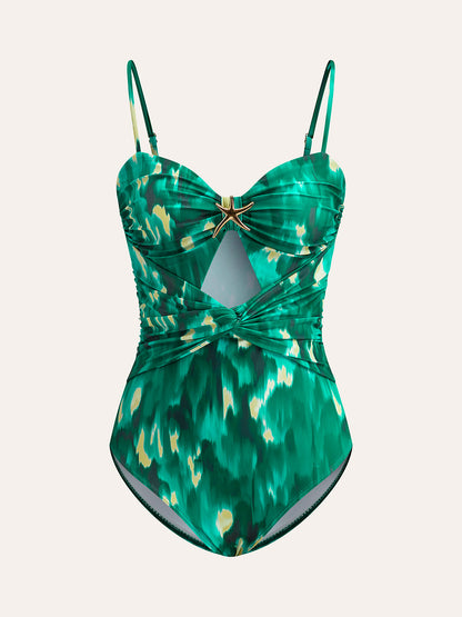 Yıldız Balığı Detaylı Sarma Tek Parça Mayo