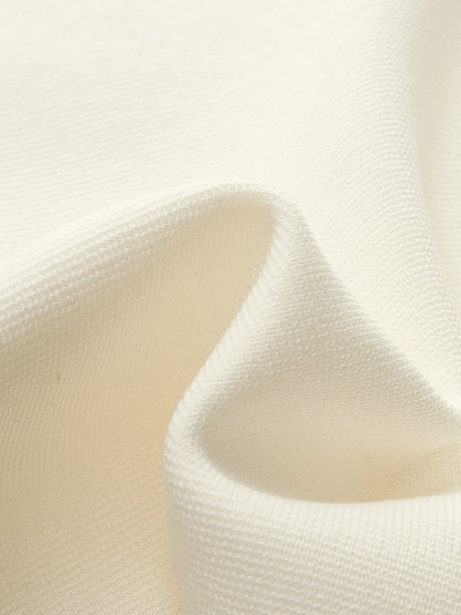 Metal Detaylı V Yaka Yırtmaçlı Süveter