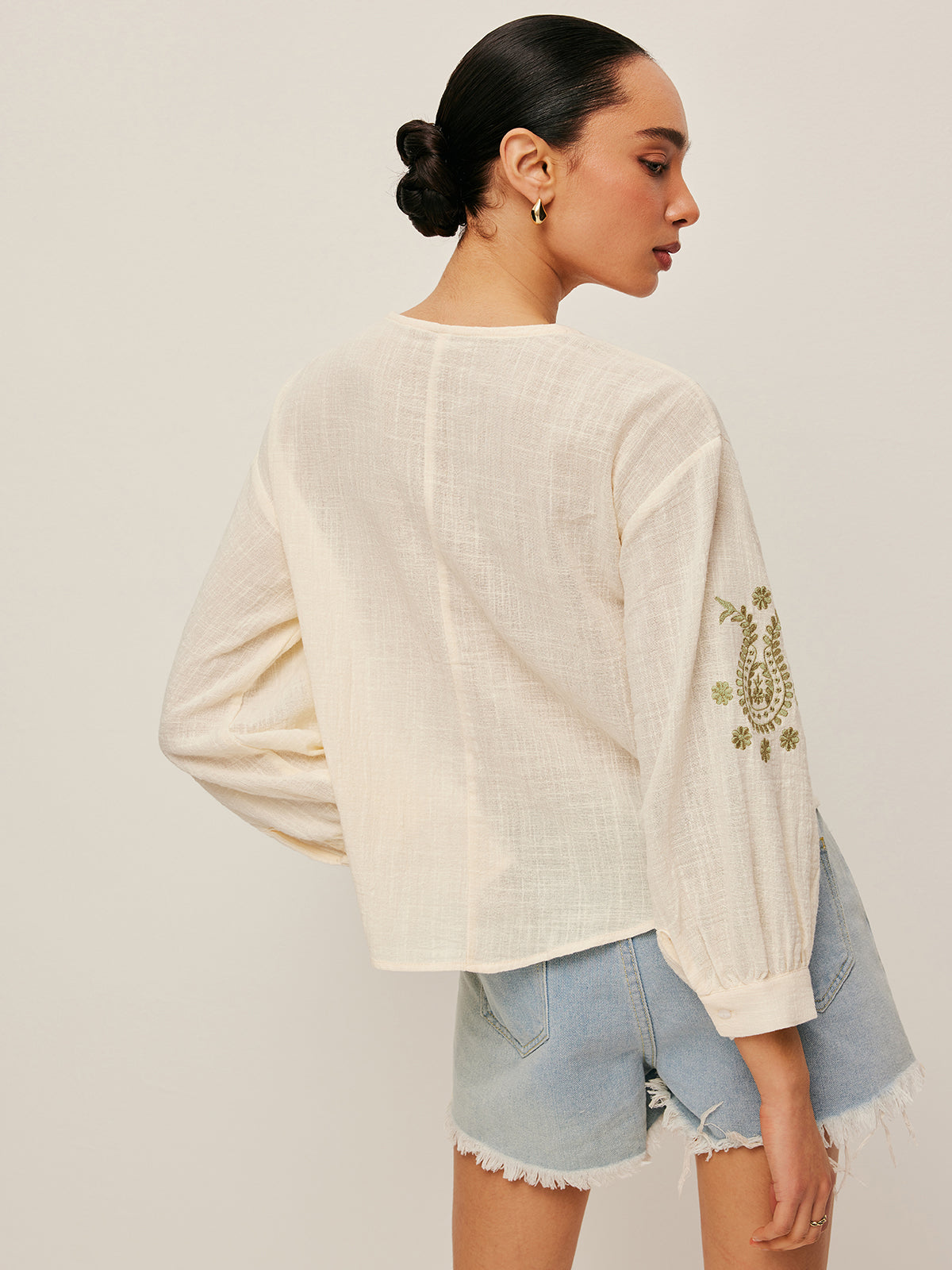 Boho İğne Oyası Bluz