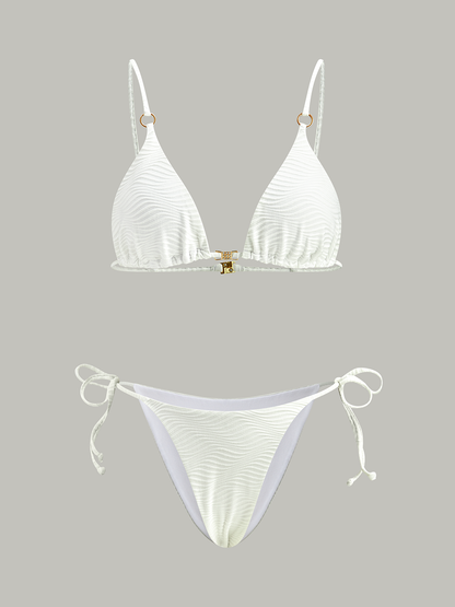 Dokulu Bikini Seti