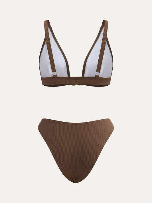 Metal Dekorlu Bikini Seti