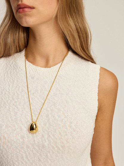 Dokulu Örgü Kolsuz Üst