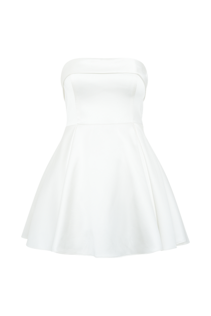 Eileen Mini Elbise - Beyaz