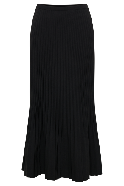 Twyla Plise Etek - Siyah