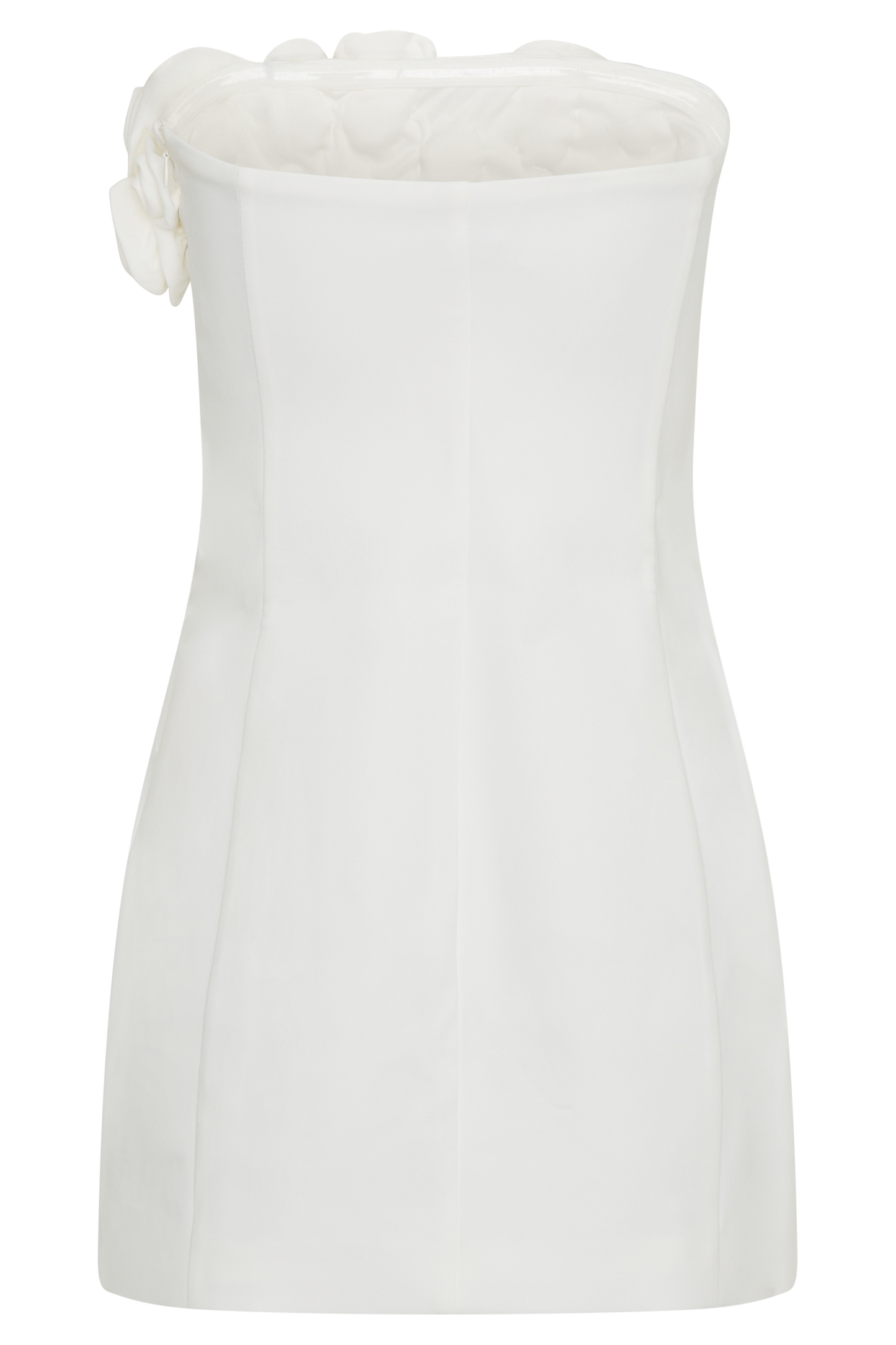 Brooks Rose Mini Elbise - Beyaz
