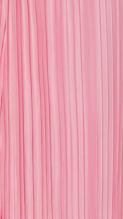 Frances Maxi Elbise - Pembe
