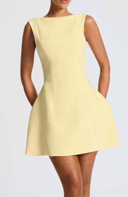 Alana Mini Elbise - Limon