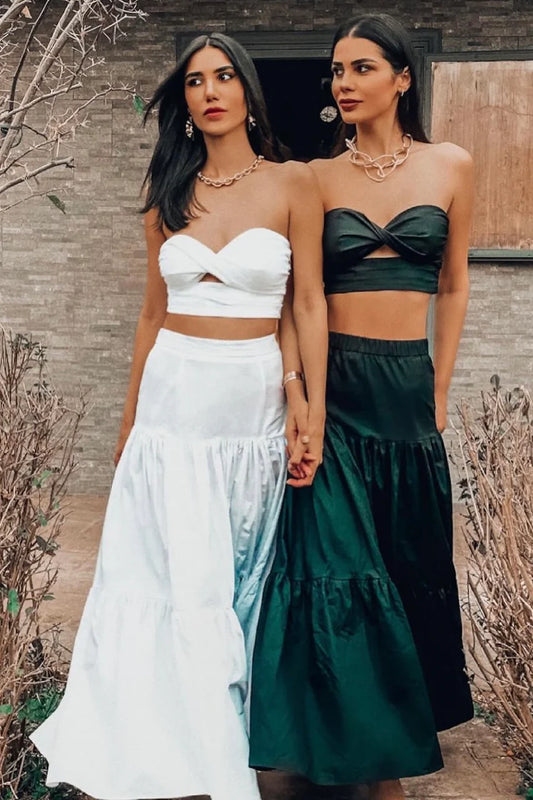 Ayla Maxi Etek - Siyah