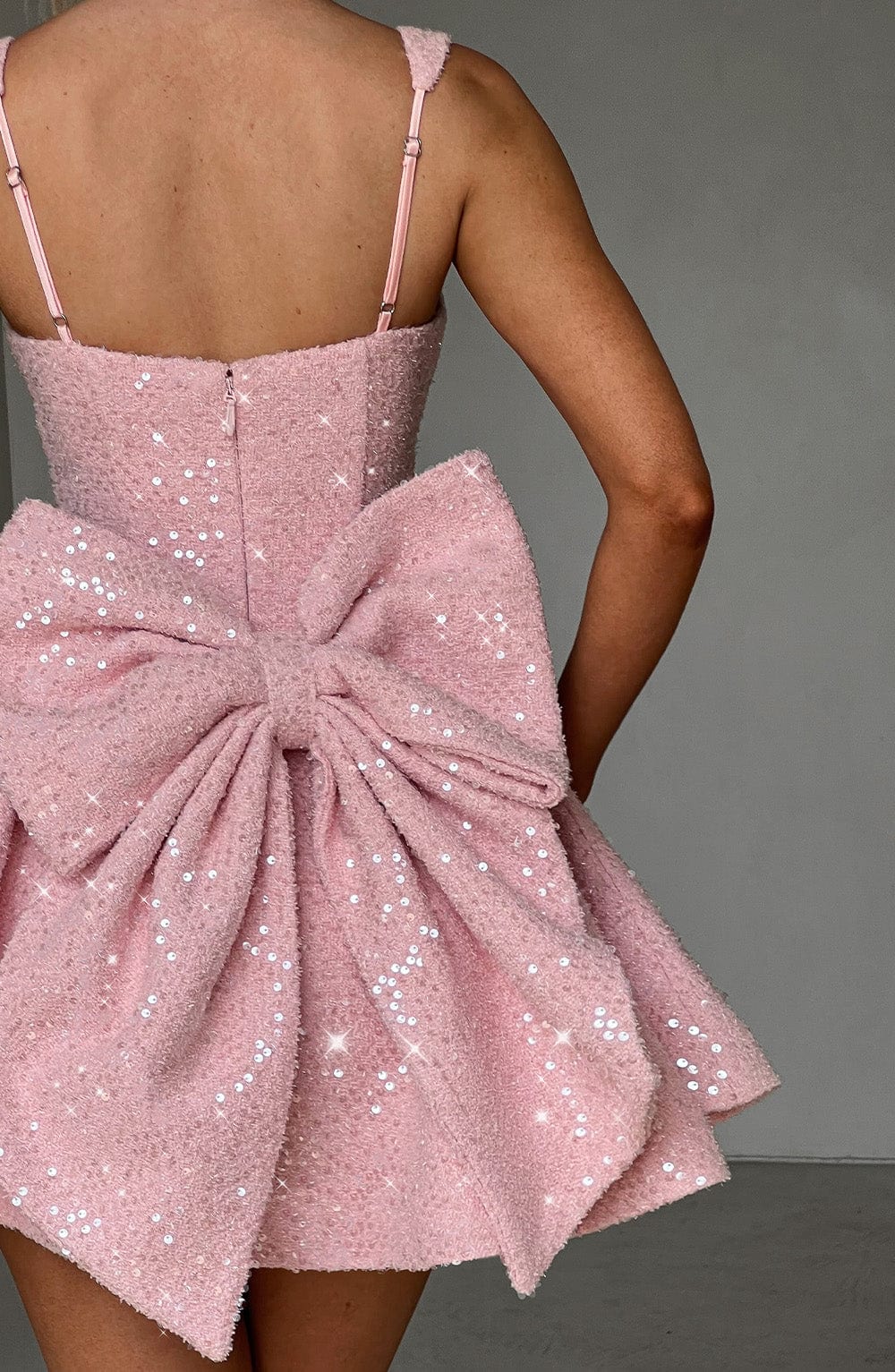 Dorothy Mini Elbise - Pembe