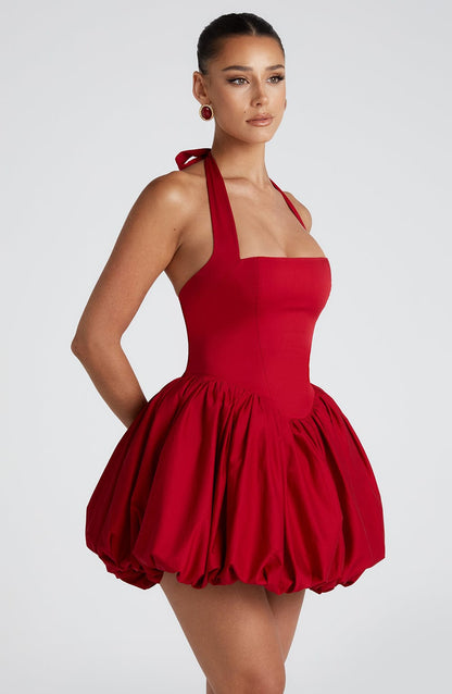 Maricia Mini Elbise - Kırmızı