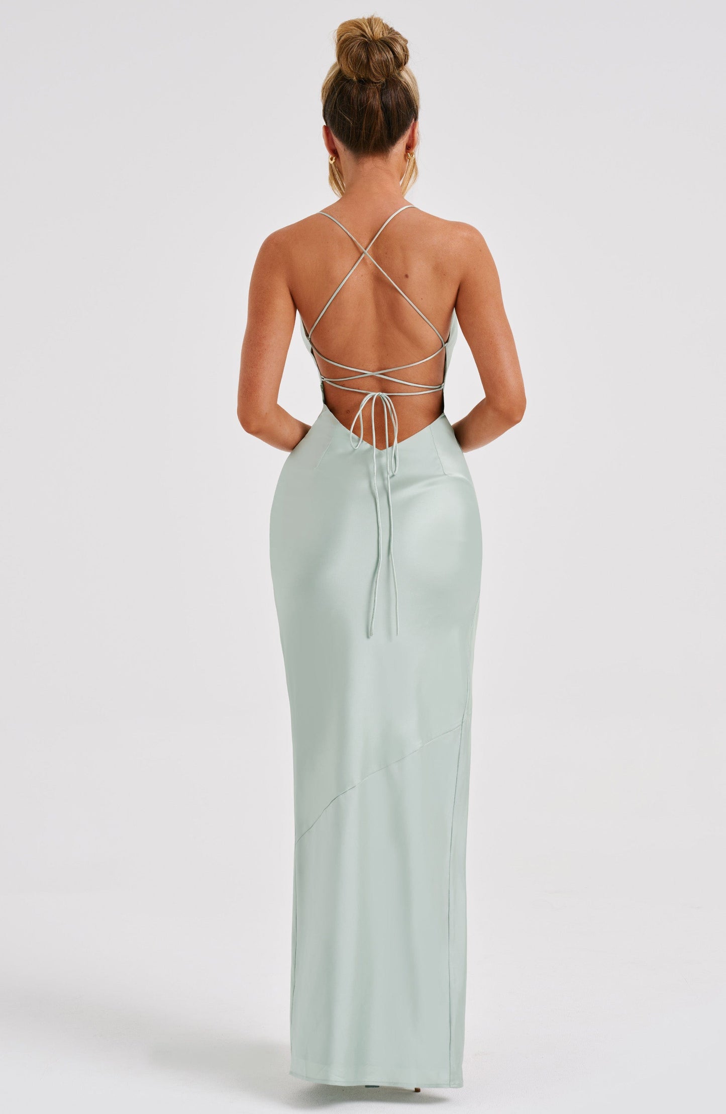 Misha Maxi Elbise - Sage