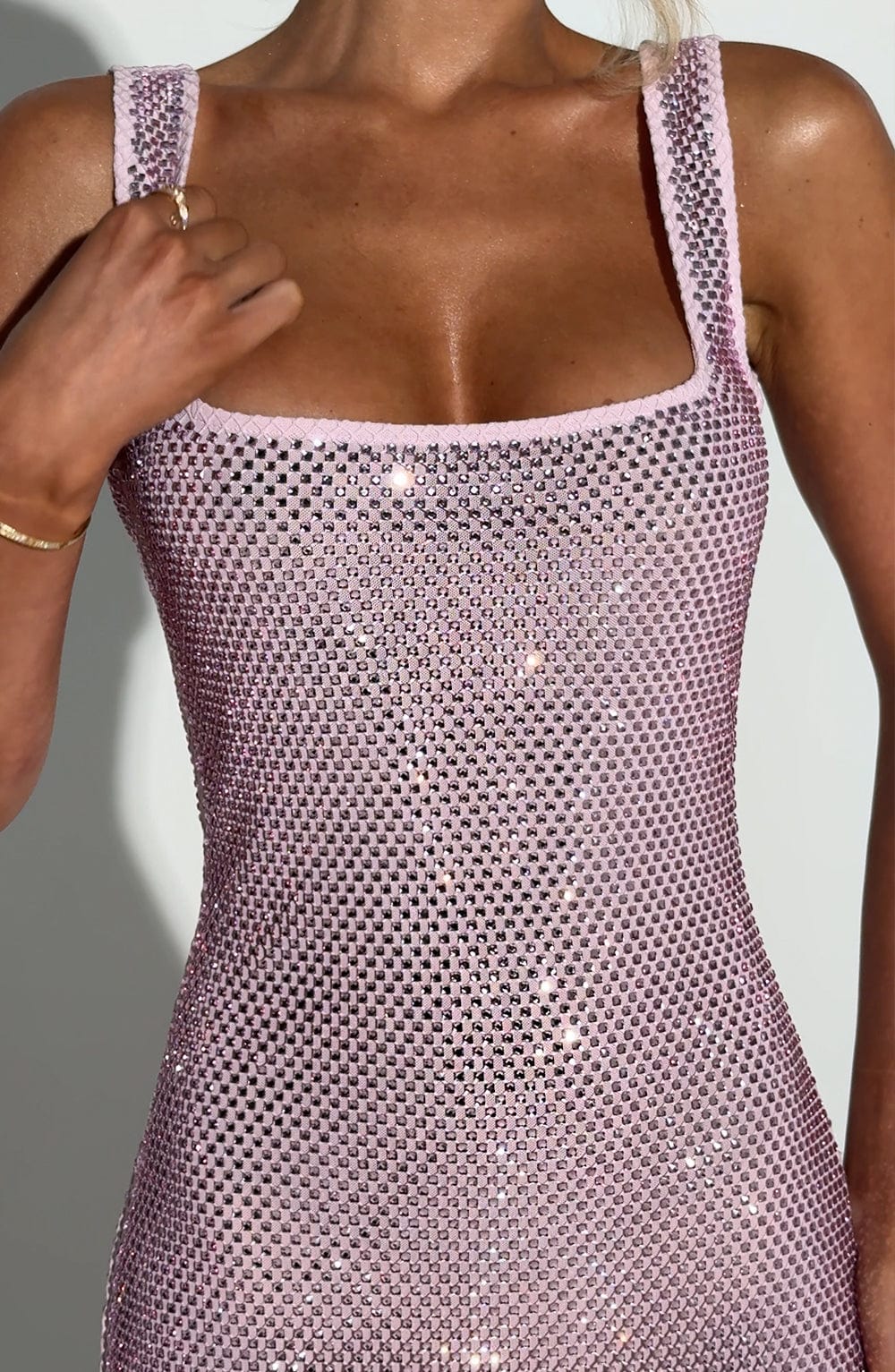 Petra Maxi Elbise - Pembe