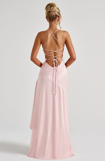 Samira Maxi Elbise - Pembe