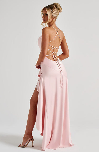Samira Maxi Elbise - Pembe