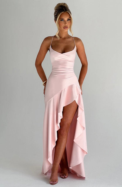 Samira Maxi Elbise - Pembe