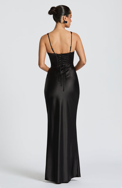 Shae Maxi Elbise - Siyah
